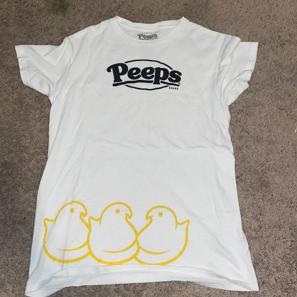 peeps Tops - Peeps white t-shirt